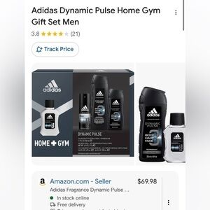 Adidas Dynamic Pulse Home Gym Gift Set Men